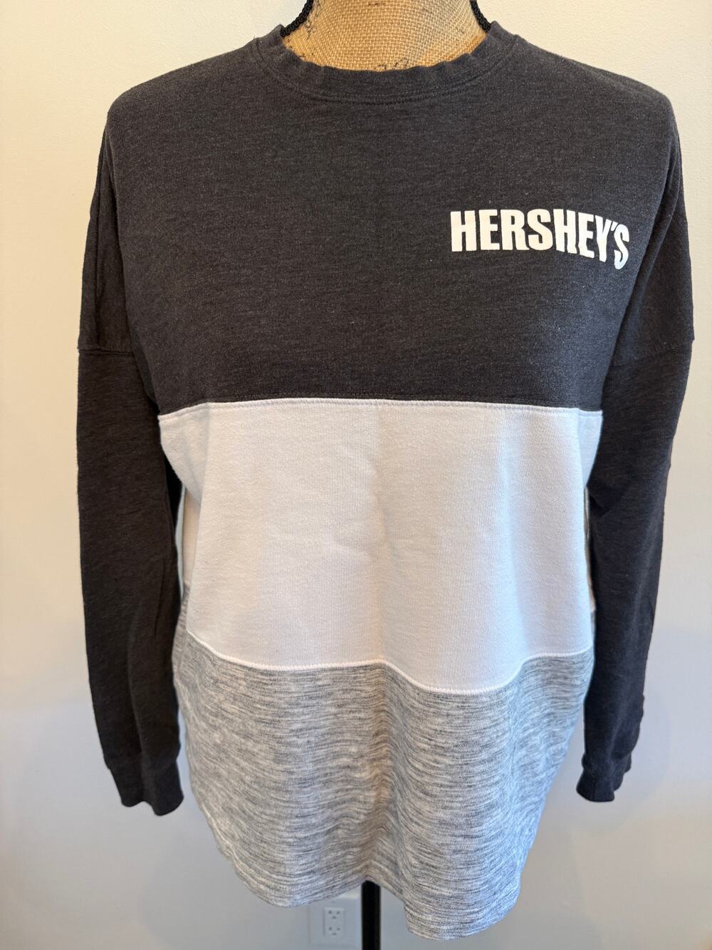 Hershey's Women's Long Sleeve Shirt Size Medium